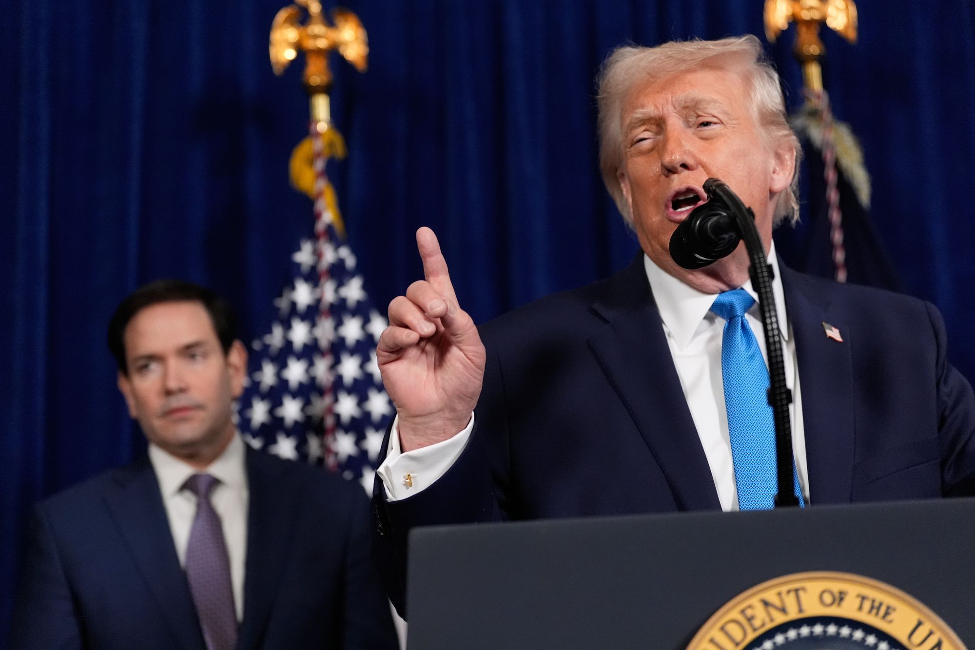Escalating Rhetoric Shadow The Ambiguity of Engagement